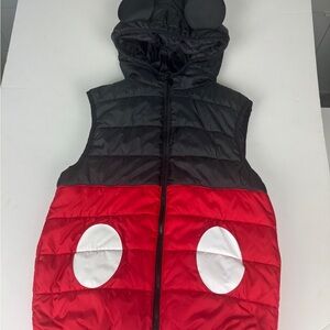 Disney Black Puffer Jacket